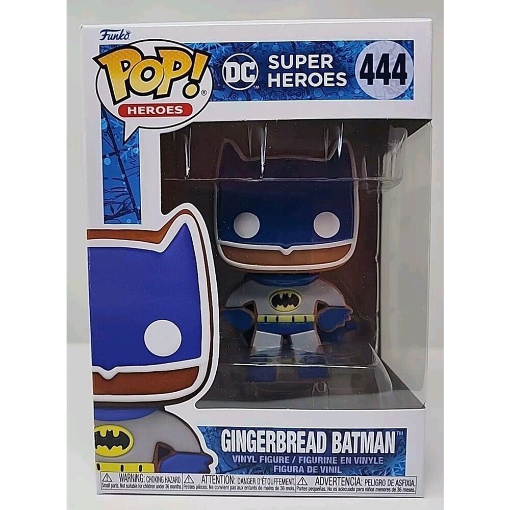 Funko Pop! DC Super Heros Gingerbread Batman# 444 F39